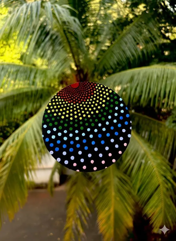 Mdf_Contemporary_Multicolour_Dot_Mandala_Decorative_Plate