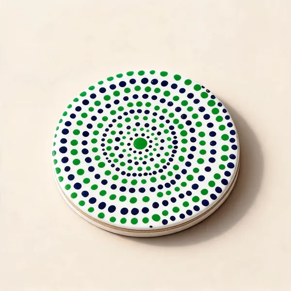 Wooden_Mdf_Blue_Green_Mandala_Dot_Pattern_Fridge_Magnet