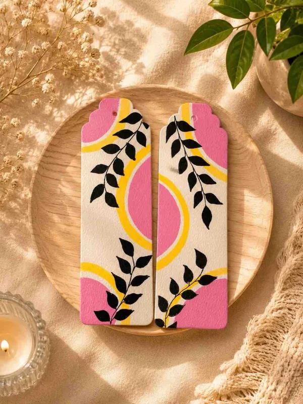 Wooden_Floral_Leaf_Design_Bookmarks