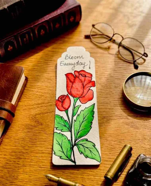 Hand-Drawn_Floral_Motivational_Paper_Bookmark