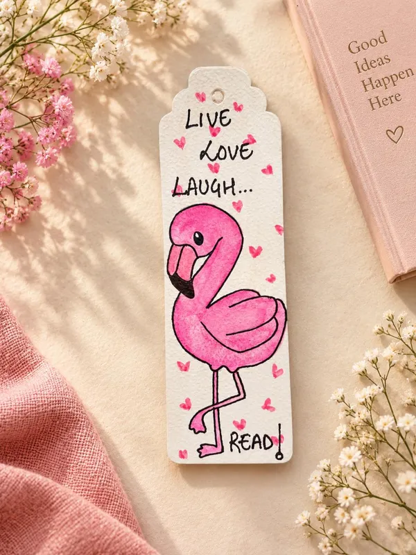 Illustrated_Character_Print_Paper_Bookmarks_For_Reading