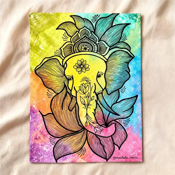 Paper_Ganesha_Mandala_Hand-Painted_Wall_Art