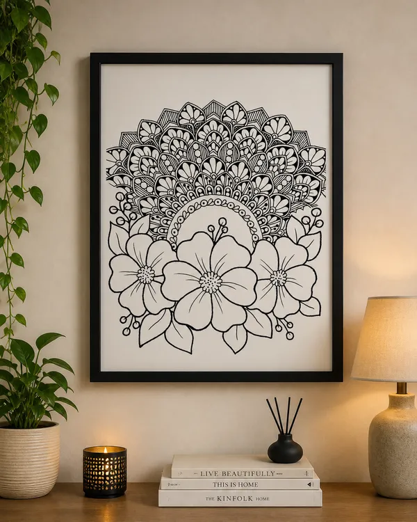 Floral_Mandala_Black_White_Mandala