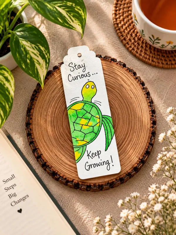 Turtle_Inspirational_Print_Paper_Bookmark