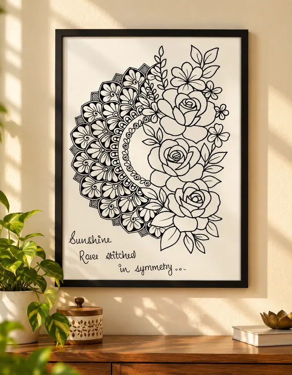 Floral_Mandala_Hand-Drawn_Wall_Art