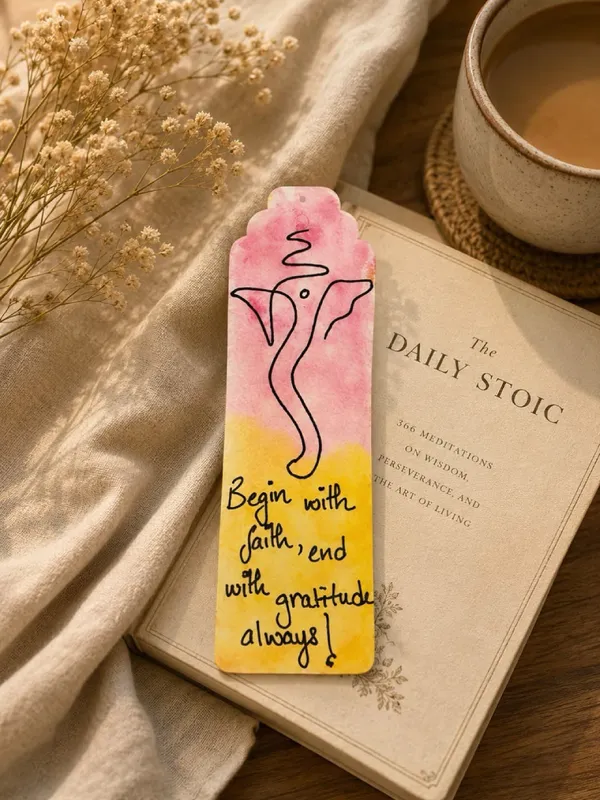 Pink_Yellow_Ganesha_Quote_Paper_Bookmark