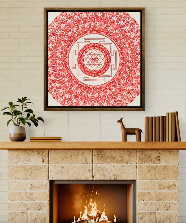 Paper_Spiritual_Sri_Yantra_Mandala_Wall_Art