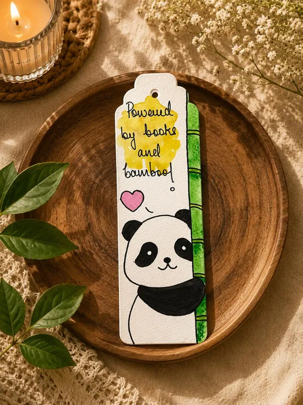 Panda_Bamboo_Illustrated_Bookmark