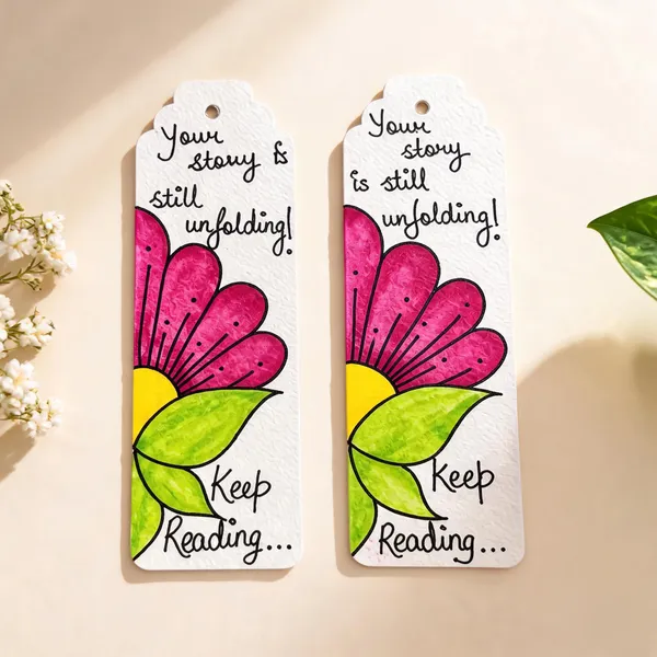 Floral_Inspirational_Quote_Paper_Bookmark