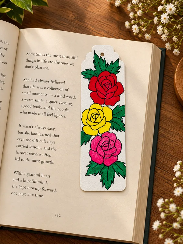 Colorful_Rose_Bookmark_Set_Of_2