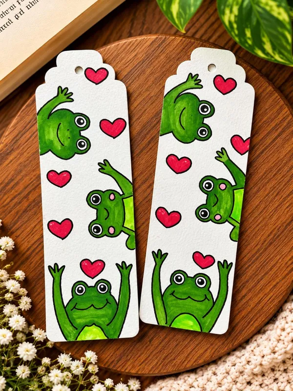 Frog_Heart_Bookmark_Set_Of_2