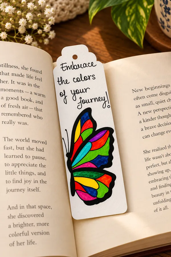Hand-Painted_Butterfly_Bookmarks_Set_Of_2