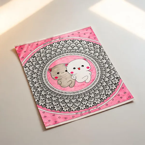 Paper_Mandala_Cat_Illustration_Wall_Art_Print