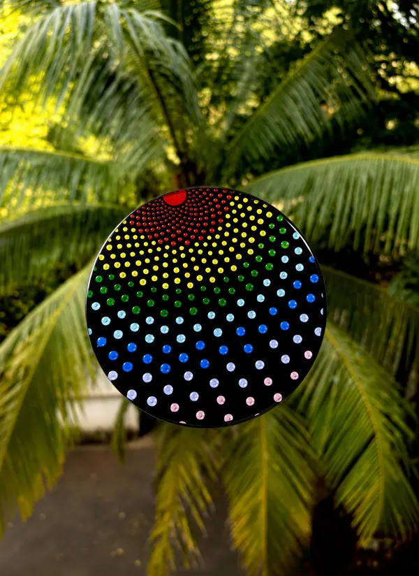 Contemporary_Multicolour_Dot_Mandala_Decorative_Disk