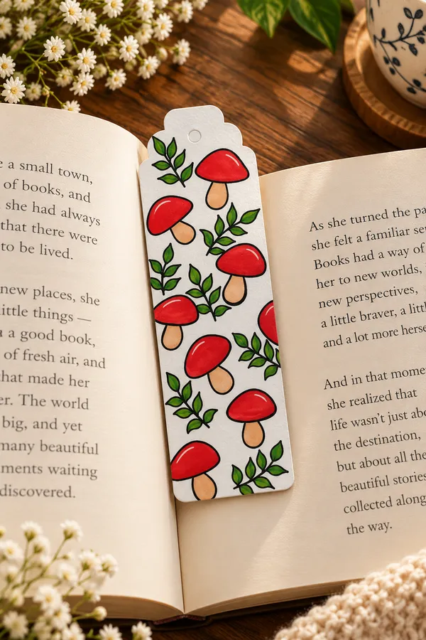 Red_Mushroom_Bookmark_Set_Of_2