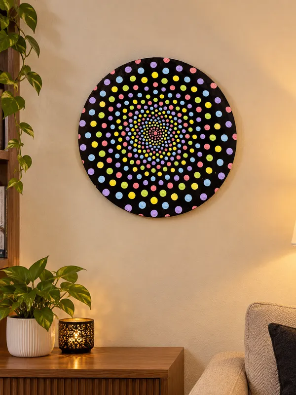Multicolour_Dot_Mandala_Decorative_Disk