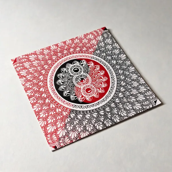 Paper_Contemporary_Red_Black_Mandala_Wall_Art