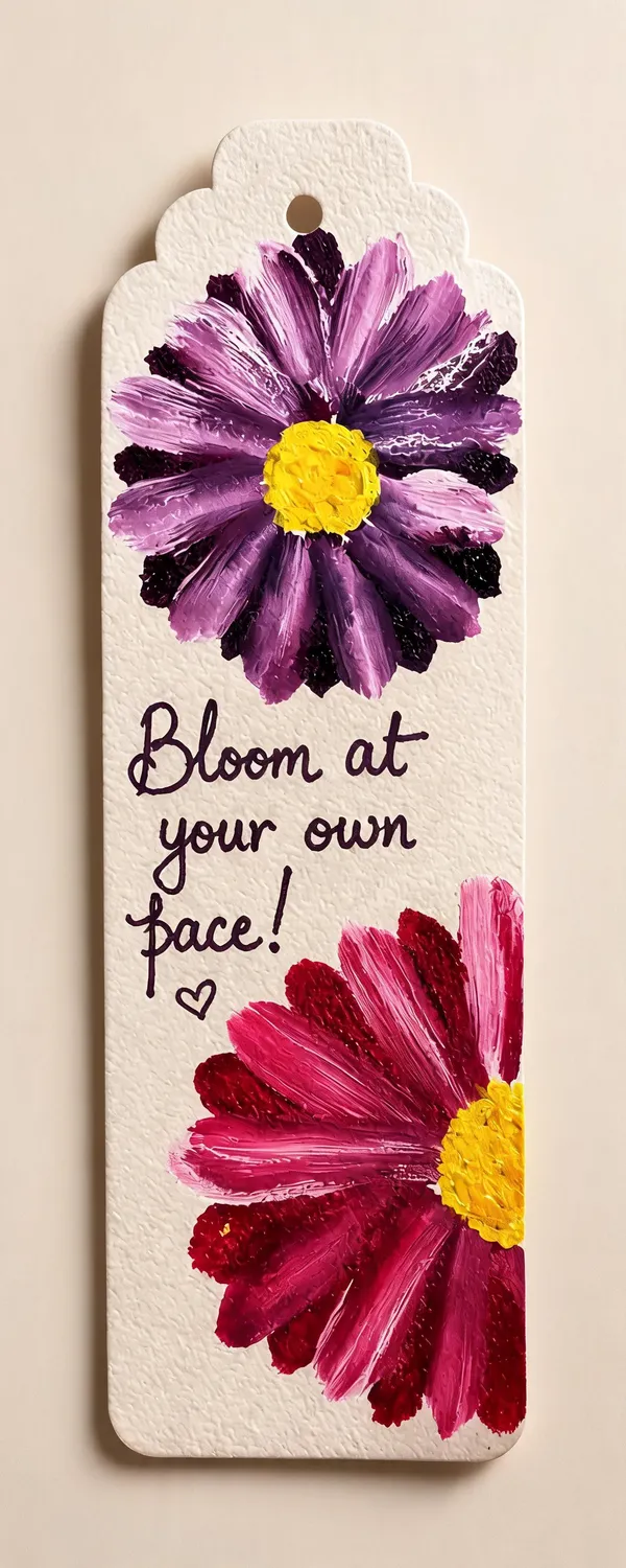 Hand-Painted_Purple_Pink_Floral_Quote_Bookmark