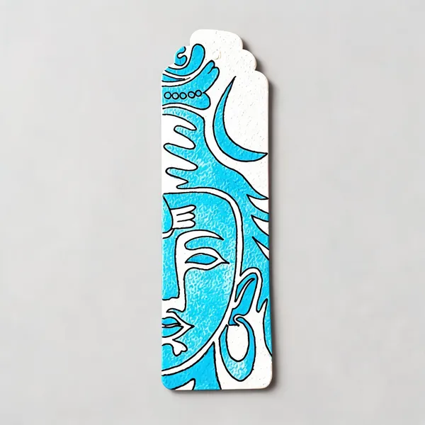 Blue_Abstract_Artwork_Paper_Bookmark