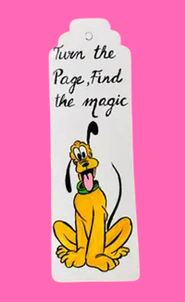 Pluto_Quote_Printed_Paper_Bookmark