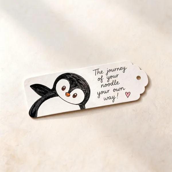 Penguin_Quote_Illustrated_Paper_Bookmark_Set_Of_2