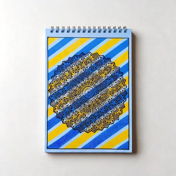 Blue_Yellow_Mandala_Floral_Spiral_Notebook
