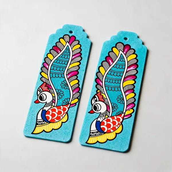 Turquoise_Fish_Design_Paper_Bookmarks_For_Reading