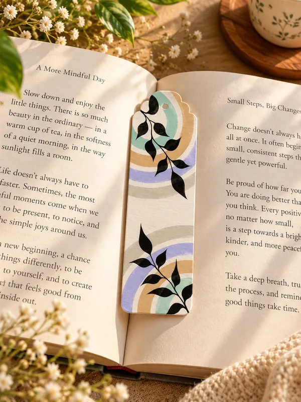 Hand-Painted_Botanical_Floral_Bookmark_Set_of_2