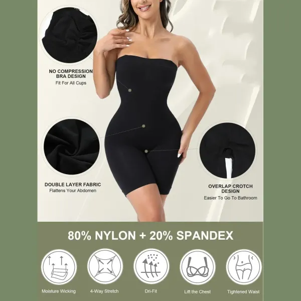Womens_Strapless_Full_Body_Tummy_Control_Shapewear_Bodysuit_For_Women