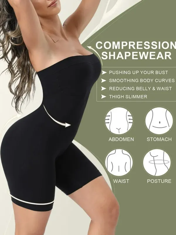 Womens_Strapless_Full_Body_Tummy_Control_Shapewear_Bodysuit_For_Women