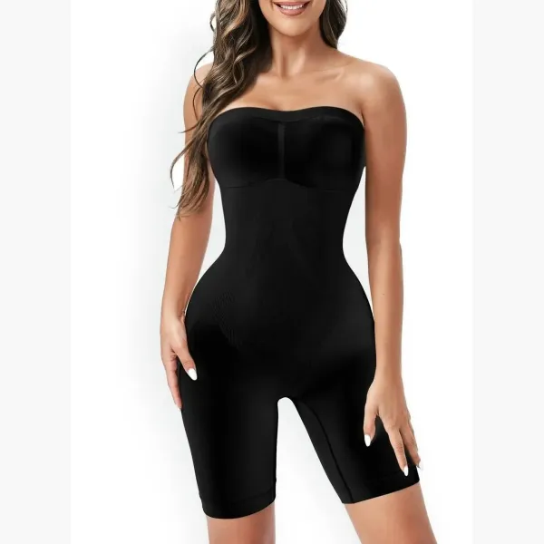 Womens_Strapless_Full_Body_Tummy_Control_Shapewear_Bodysuit_For_Women