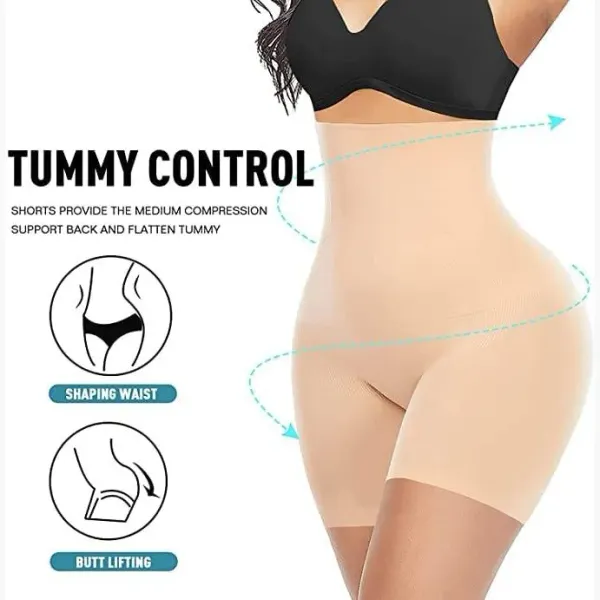 Seamless_High_Waist_Tummy_Control_Shaping_Shorts_For_Women