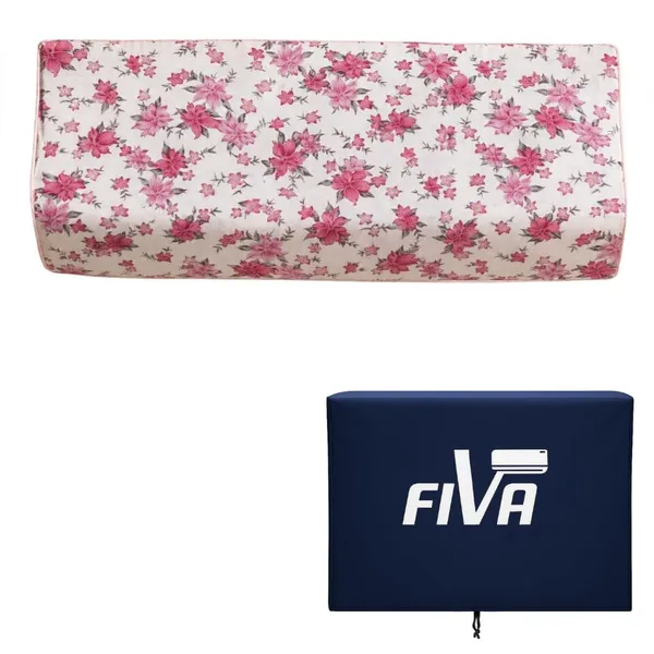 Fiva_Polyester_Split_Indoor_Ac_Cover_1_5_Ton_Pink_Floral