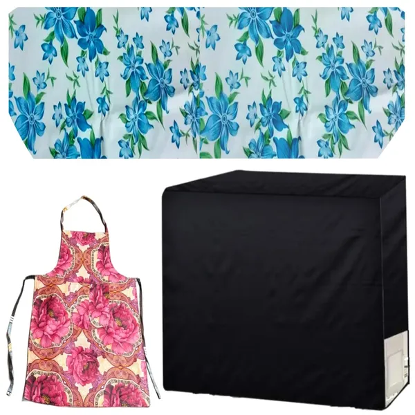 Product_Summary_Fiva_Split_Ac_Cover_1_5_Ton_With_Floral_Print_Indoor_Dustproof_And_Outdoor_Fully_Waterproof_Firozi_Set_With_Apron