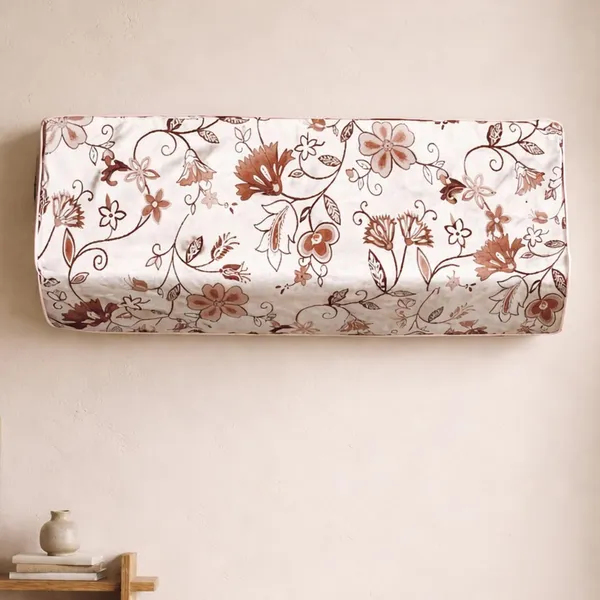 Fiva_Split_Ac_Cover_For_1_5_Ton_Premium_Waterproof_Dustproof_Protection_Heavy_Duty_Material_With_Elastic_Grip_Elegant_Design_For_Indoor_Outdoor_Units_Multy_Brown_Set
