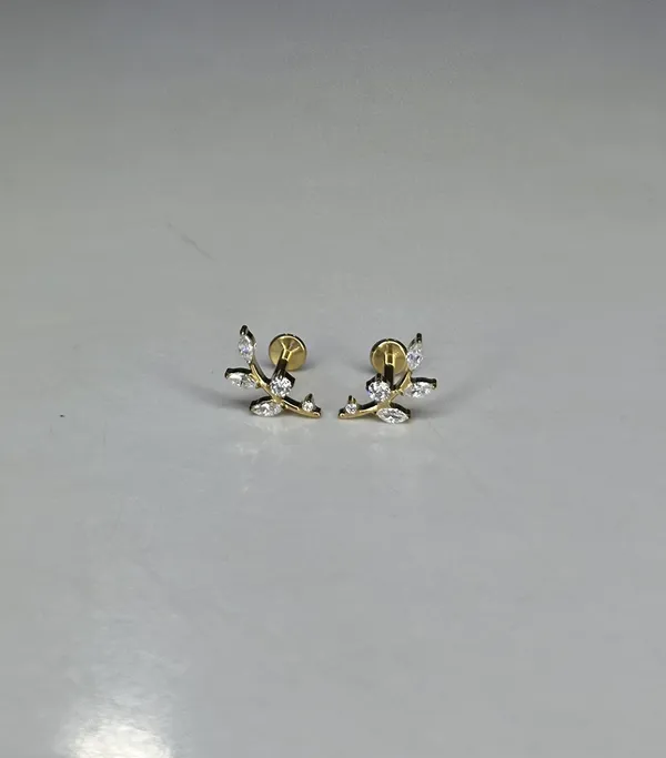 Twin_Petal_Premium_Titanium_Studs_For_Women
