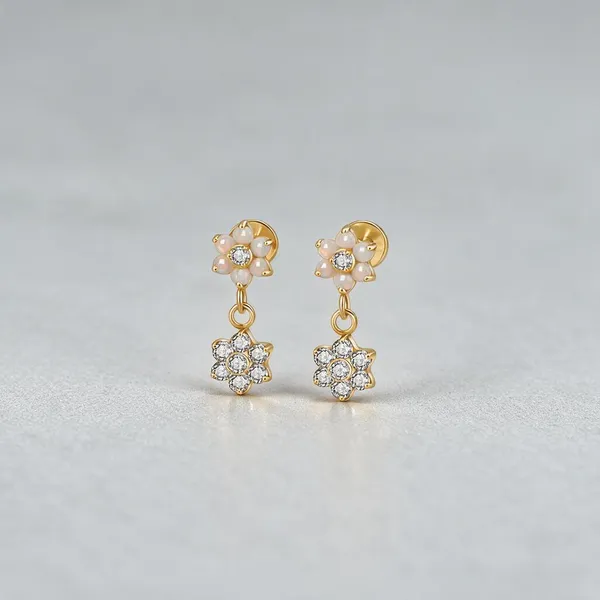 Royal_Cascade_Premium_Titanium_Studs_For_Women