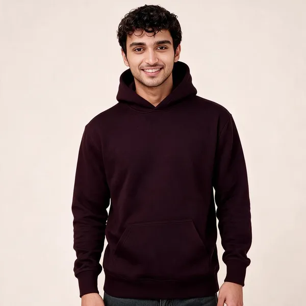 Maroon_Casual_Hoodies