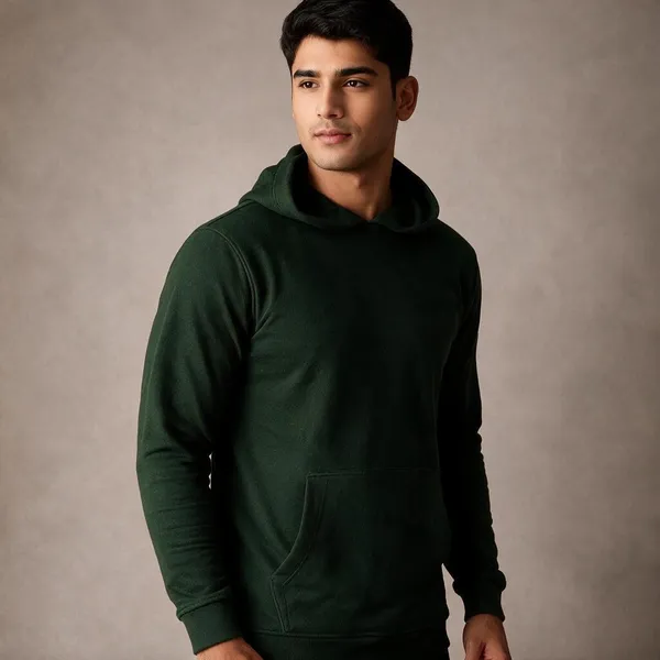 Bottle_Green_Casual_Hoodies