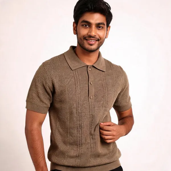 Brown_Lycra_Solid_Spread_Collar_Casual_Polo_T-Shirt