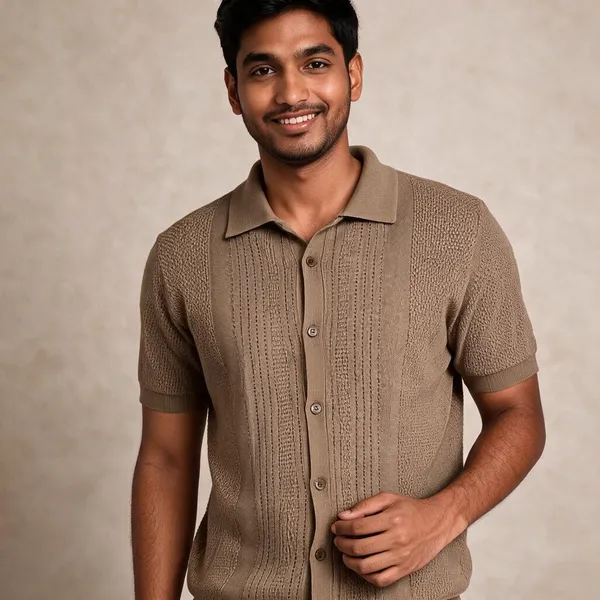 Brown_Lycra_Solid_Spread_Collar_Casual_Polo_T-Shirt