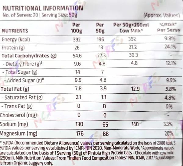 Pintola_High_Protein_Oats_26G_Protein_1Kg