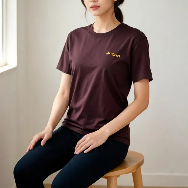Brown_Cotton_Graphic_T_Shirt_For_Unisex