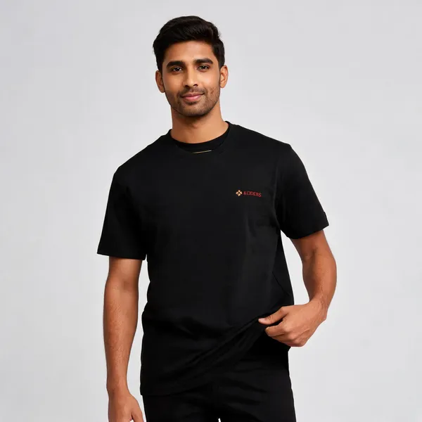 Black_Cotton_Regular_Fit_T_Shirt_For_Unisex