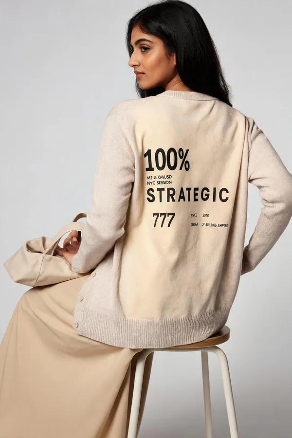 Beige_Cotton_Graphic_T_Shirt_For_Unisex