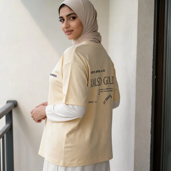 Beige_Cotton_Regular_Fit_Graphic_T_Shirt_For_Unisex