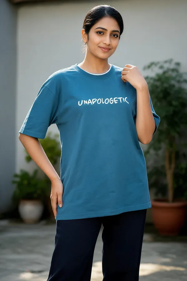Blue_Cotton_Oversized_Graphic_T_Shirt_For_Unisex