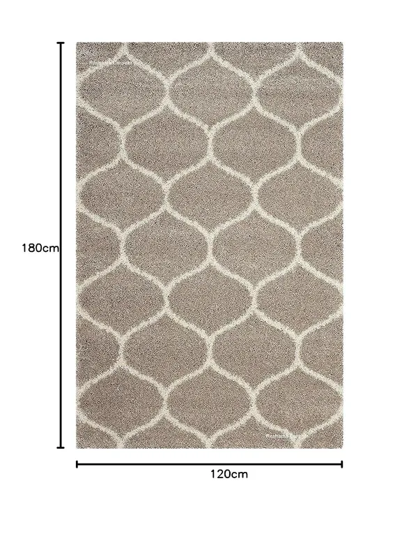 Micro_Polyester_Shaggy_Beige_Moroccan_Carpet