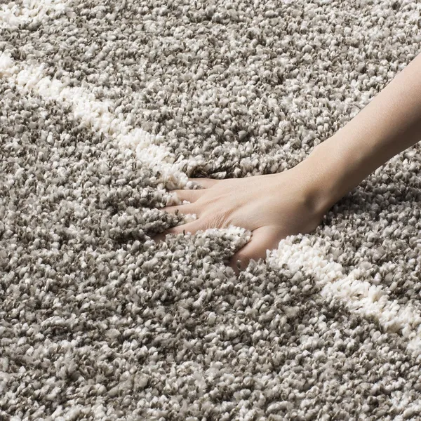 Micro_Polyester_Shaggy_Grey_Ivory_Carpet