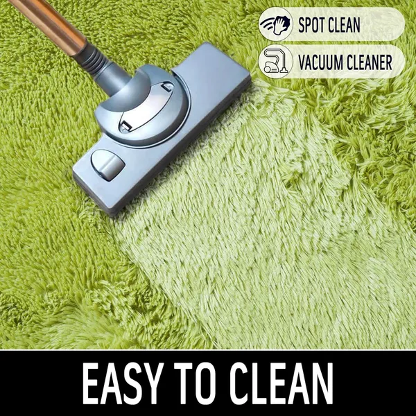 Micro_Polyester_Shaggy_Green_Plain_Carpet